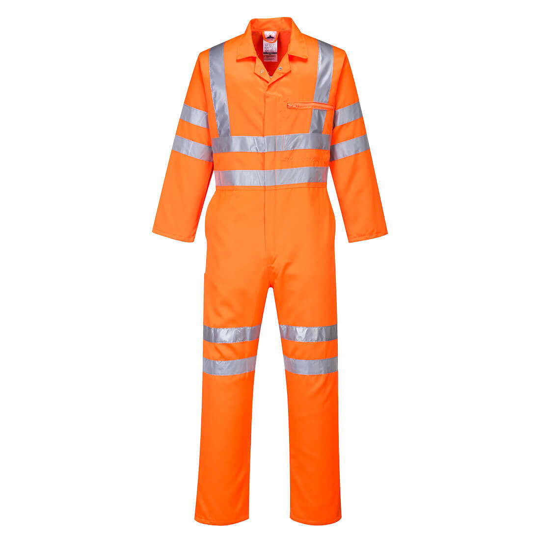 Portwest RT42 Hi Vis Polycotton Coverall Orange 280g | BK Safetywear